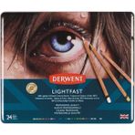 Derwent Lightfast 24'lü Profesyonel Kuru Boya Kalem Seti / 230272