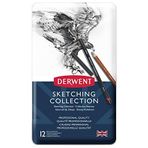 Derwent Sketchıng Serisi Eskiz Kuru Kalem Collectıon Set - 12'Li Metal Kutulu