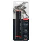 Derwent Soft Graphic Dereceli Kalem 4'lü Set