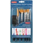 Derwent Techniques Brushes Çok Amaçlı Fırça Seti 6 Lı Set