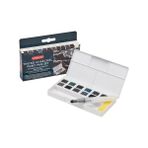 Derwent : Tinted Charcoal Sulu Boya Seti : 12 Renk