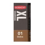 Derwent Xl 01 Ochre Charcoal Blocks Kalın Füzen