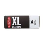 Derwent Xl 06 White Charcoal Blocks Kalın Füzen