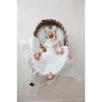 Dery Baby Teddy- Dört Kat Müslin Pudra Papatya Battaniye - Açık Pembe - Yok