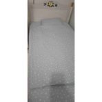 Dery Collection 2 katlı Müslin Bebek Nevresim Takımı - Gri