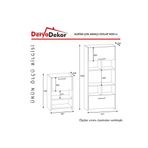 Derya Dekor Albina 12 Çok Amaçlı Dolap