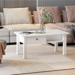 Derya Dekor Orta Sehpa Loft Beyaz