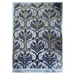 Derya Design Art Model 036 Desenli Altın Varak Pirinç Dekopaj, 30x42 cm, Çok Renkli 999887225