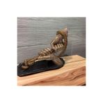 DERYA DESİNG ART Dekoratif Halatlı El Heykel Biblo, 36x15cm, Polyester