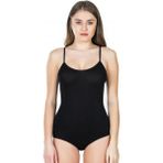 Derya Kurşun 310 Beyaz İp Askılı Çıtçıtlı Kadın Body