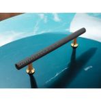 Derya Mat Siyah Gold Mobilya Tv Ünitesi Konsol Mutfak Çekmece Dolap Kulpu 224 mm 22,4 cm 1 Adet