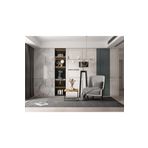 Deryawood 45*60*45 Açık Ceviz Masif Ahşap Cedrus Ofis Sehpa
