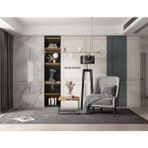 Deryawood 60*60*45 Açık Ceviz Masif Ahşap Cedrus Ofis Sehpa