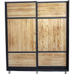 Deryawood Masif 160 cm Ahşap Gardrop