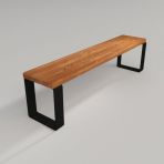 Deryawood Masif Ahşap Gaia Bank 37*100*45Cm Vitrin