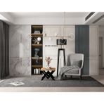 Deryawood Masif Ahşap Ruta Ofis Sehpa 60X80X45 CM - Açık Ceviz - 60*80*45