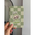 Deryora Labubu Green Mini Çizgisiz Defter
