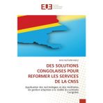 Des Solutions Congolaises Pour Reformer Les Services de la CNSS