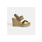 Desa Gold Kadın Lastik Bantlı Slingback Dolgu Topuklu Deri Espadril