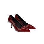 Desa Kadın Bordo Deri Stiletto 38600, 38