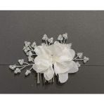 Desaaccessories Beyaz Taraklı Gelin, Nişan, Düğün Saç Aksesuarı