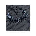 DesaAccessories Kristal Taşlı Gelin, Nişan, Kına, Düğün, Parti Tacı, Saç Aksesuarı,