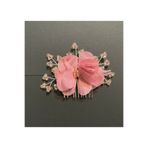 DesaAccessories Pembe Taraklı Nişan Kına Düğün Saç Aksesuarı