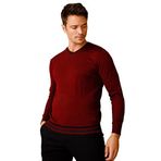 Desen 02421613 Bordo Erkek Kazak