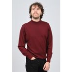 Desen Triko 0249604 Bordo Erkek Kazak