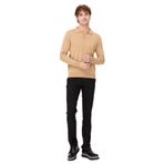 DESEN TRİKO Erkek Basic Polo Yaka İnce Triko Kazak S.Kahve Beden;3XL,Renk;S.Kahve dsnNM1683