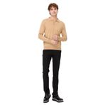 DESEN TRİKO Erkek Basic Polo Yaka İnce Triko Kazak S.Kahve Beden;M,Renk;S.Kahve dsnNM1686