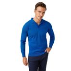 DESEN TRİKO Erkek Basic Polo Yaka İnce Triko Kazak Saks Beden;2XL dsnNM1630