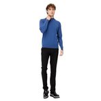 DESEN TRİKO Erkek Basic Yarım Balıkçı İnce Triko Kazak İndigo Beden;XL,Renk;İndigo dsnNM2079