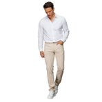 DESEN TRİKO Erkek Beli Lastikli 5 Cepli Koton Pantolon Bej Beden;33,Renk;Bej dsnNM9097