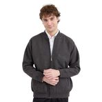 Desen Triko Erkek Hakim Yaka Çelik Örgü Astarlı Yün Mont Gri Beden;2XL,Renk;Gri