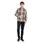 Desen Triko Erkek Kareli Kışlık Oduncu Gömlek 11 Beden;3XL,Renk;11