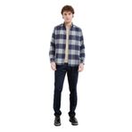 Desen Triko Erkek Kareli Kışlık Oduncu Gömlek 13 Beden;3XL,Renk;13