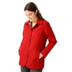 DESEN TRİKO Kadın Kapitone Araboy Ceket 1-6 Kırmızı Beden;6 BEDEN (3XL) dsnNM1347