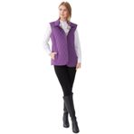 DESEN TRİKO Kadın Kapitone Yelek Eflatun Beden;5 BEDEN (2XL) dsnNM1400