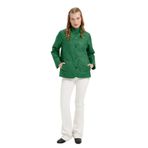 Desen Triko Kadın Önü Çıtçıtlı Soğan Desenli Kısa Kapitone Ceket Benetton Beden;2XL,Renk;Benetton