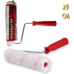 Desenatör Extra Saten Iç-Dış Cephe Boya Rulosu - 25 cm - 25 cm. - Kırmızı