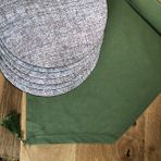 Desenİzmir Amerikan Servis Hasır Desen Takım 6 Supla ve Runner Örtü Kombin 2 - 40 x 140 cm - Renkli