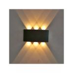 Desenli Çift Yönlü Duvar Aydınlatma Aplik - 10 Watt Amber Işık