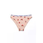 Desenli Kadın Slip Külot - Couple Collection Lazy