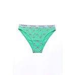 Desenli Kadın Slip Külot - Couple Collection Pink Birdy