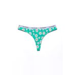 Desenli Kadın String Külot - Couple Collection Daisy