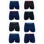 Desenli Modal Erkek Boxer 8 Adet 8m252