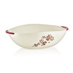 Desenli Oval Meyva & Salata Kasesi