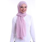 Desenli Pamuk Şal Pembe
