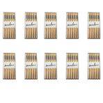 Desenli Yıkanabilir Kore Japon Çin Bambu Chopsticks Yemek Çubuğu - 24 Cm. - 5 Çiftlik 10 Paket